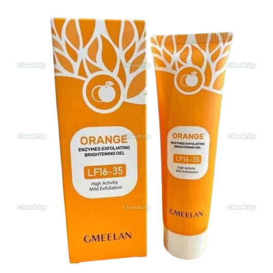 Orange Enzyme Exfoliating Brightening Gel (LF16-35) – Deep Clean | Instant Glow | Dead Skin Remover