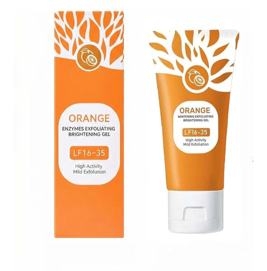 Orange Enzyme Exfoliating Brightening Gel (LF16-35) – Deep Clean | Instant Glow | Dead Skin Remover